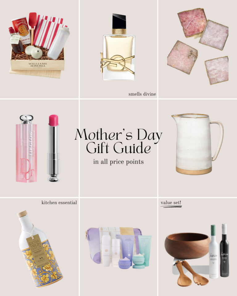 Gift guide: mother’s day 2023