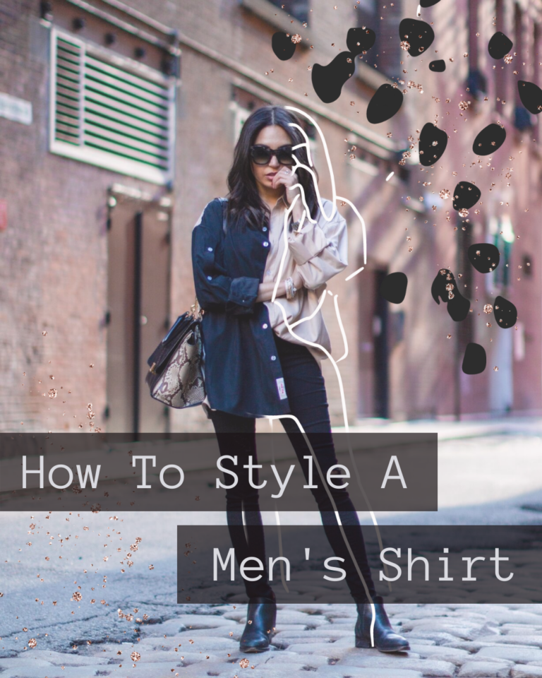 3 Ways To Style Your Boyfriend’s Shirt