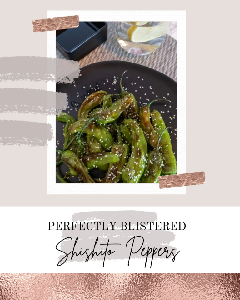 Perfectly Blistered Shishito Peppers