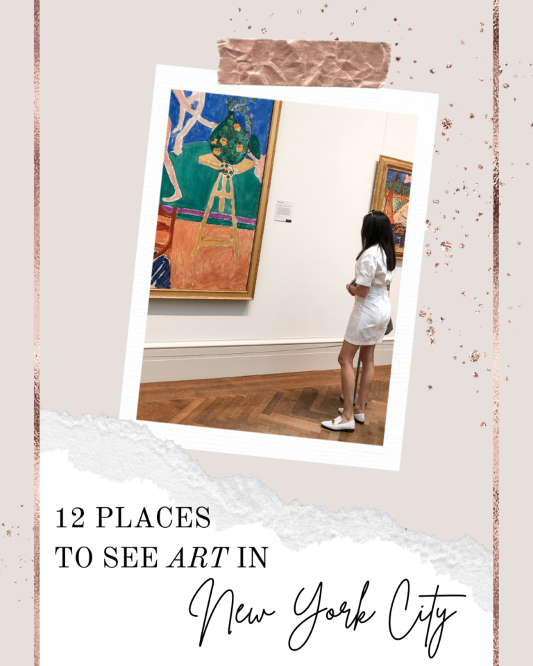 My Top 12 Places to See Art in NYC