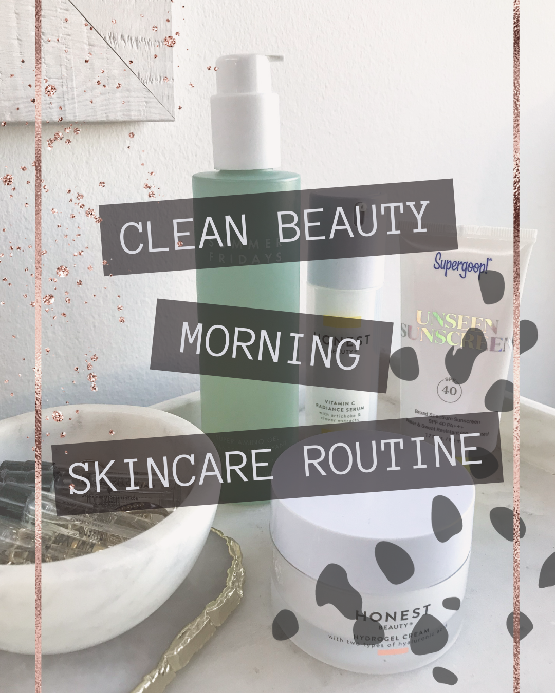 morning skincare